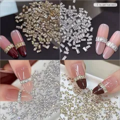 [ HOT ] Đá Khối Chữ Nhật Mini Set 100V Hiệu Ứng Lấp Lánh Siêu Sáng Tạo 1001 Mẫu Nail Đẹp [ TÚ ANH NAIL ]