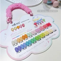 [ MẪU HOT ] Set sơn gel Pastel 18 màu Milan đủ tông thời thượng chai 15ml H.O.T ( Tặng bảng màu xịn )