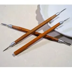 ( Giá sỉ ) Combo 10 cây lấy khoé gỗ 1 đầu , 2 đầu - Dụng cụ lấy khoé chân Nail Loại 1 lưỡi mảnh thép không gỉ siêu bền