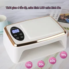 Máy Hơ Gel SUN MATE-60 T10 Cao Cấp Công Suất 380W - 90 đèn LED/UV Hơ Siêu Khoẻ ( Chính Hãng Bảo Hành )