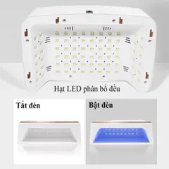 Máy Hơ Gel SUN MATE-60 T10 Cao Cấp Công Suất 380W - 90 đèn LED/UV Hơ Siêu Khoẻ ( Chính Hãng Bảo Hành )