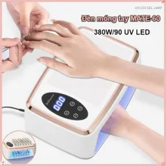 Máy Hơ Gel SUN MATE-60 T10 Cao Cấp Công Suất 380W - 90 đèn LED/UV Hơ Siêu Khoẻ ( Chính Hãng Bảo Hành )