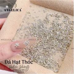 Set 100V Đá Hạt Thóc Mini ANGEL Tạo 1001 Mẫu Nail Xinh - Đá Úc Siêu Sáng Bền Chính Hãng