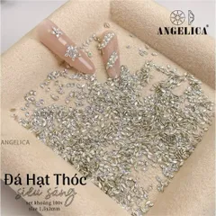 Set 100V Đá Hạt Thóc Mini ANGEL Tạo 1001 Mẫu Nail Xinh - Đá Úc Siêu Sáng Bền Chính Hãng