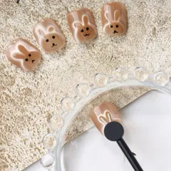 Thanh tạo hình Gấu Thỏ Tim nail - Nam châm tạo hình sơn mắt mèo Nail mẫu HO.T