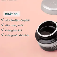 Gel thuỷ tinh Vinimay_Gel trong vẽ nổi chà tráng gương đa năng hàng chính hãng