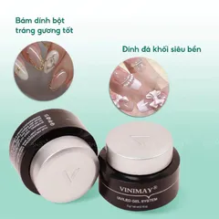 Gel thuỷ tinh Vinimay_Gel trong vẽ nổi chà tráng gương đa năng hàng chính hãng