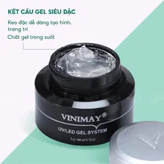 Gel thuỷ tinh Vinimay_Gel trong vẽ nổi chà tráng gương đa năng hàng chính hãng