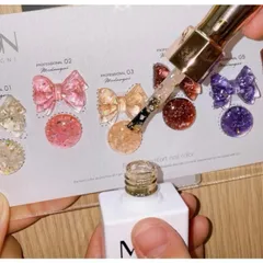 Set Sơn Gel Xà Cừ 6 Chai Đủ Tông HOT Loại Nhũ Hạt To Chuẩn Hãng Chai 15ML [ TÚ ANH NAIL ]