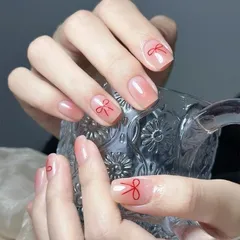 Sticker hình dán nổi 5D trang trí móng mẫu nơ đính đá siêu xinh (HOT)