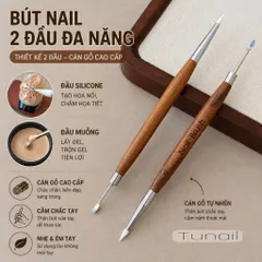 Cọ Nặn Gel Cán Gỗ Hai Đầu - Cọ Nặn Gel Nổi Tiện Ích Ngành Nail Chính Hãng  [ TÚ ANH NAIL ]