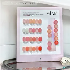 Set thạch hồng Milan 12 màu siêu đẹp mẫu mới cực HOT ( Tặng kèm bảng màu xịn chuẩn hãng )