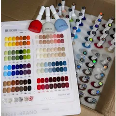 Set Sơn 66 Màu BUBGIR Cao Cấp Đủ Tông Thạch - Nhũ Siêu Đẹp Tặng Kèm Bảng Màu Base Top Xịn [ TÚ ANH NAIL ]