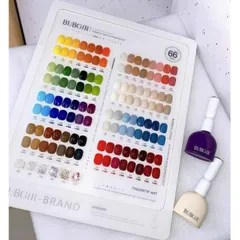 Set Sơn 66 Màu BUBGIR Cao Cấp Đủ Tông Thạch - Nhũ Siêu Đẹp Tặng Kèm Bảng Màu Base Top Xịn [ TÚ ANH NAIL ]