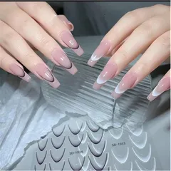 Sticker hình dán tạo fench ombre nail đủ màu siêu Hot