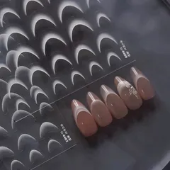 Sticker hình dán tạo fench ombre nail đủ màu siêu Hot