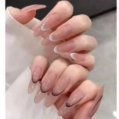 Sticker hình dán tạo fench ombre nail đủ màu siêu Hot
