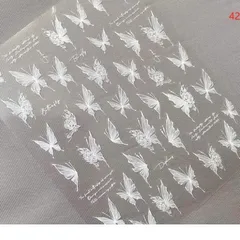 [ HOT ] Sticker nail hình dán lụa 5D mẫu mới siêu đẹp