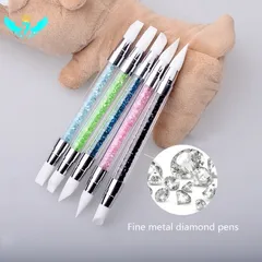 Cọ silicon nặn gel khô, miết sticker, miết phoin đa năng chuyên dụng ngành nail