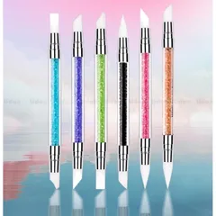 Cọ silicon nặn gel khô, miết sticker, miết phoin đa năng chuyên dụng ngành nail