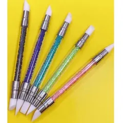 Cọ silicon nặn gel khô, miết sticker, miết phoin đa năng chuyên dụng ngành nail