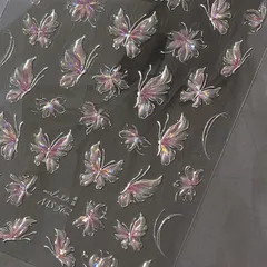 Sticker hình dán nổi 5D nhiều mẫu mới nhất dán trang trí móng siêu đẹp