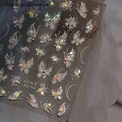Sticker hình dán nổi 5D nhiều mẫu mới nhất dán trang trí móng siêu đẹp
