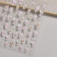 Sticker hình dán móng lụa 5D mẫu mới siêu đẹp nhiều kiểu Hot