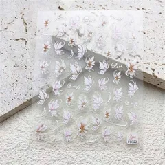 Sticker hình dán móng lụa 5D mẫu mới siêu đẹp nhiều kiểu Hot