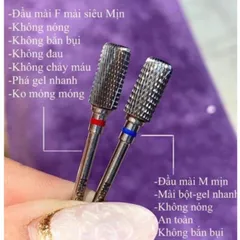 Đầu mài móng cao cấp thép Titan chuẩn mỹ siêu êm không nóng rát phạm da