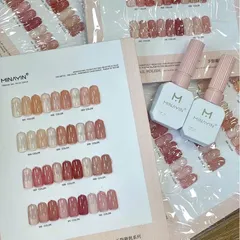 Set sơn thạch nâu 12 màu Milan mẫu mới đủ tông HO.T nhất (Tặng kèm bảng màu) HÀNG CHUẨN