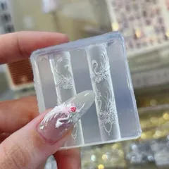 Khuôn silicon tạo hình charm Thiên Nga Nail cực HOT