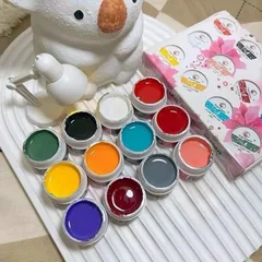 [Chính Hãng] Set gel vẽ Fengshangmei 12 màu siêu đặc đủ màu cơ bản nhất vẽ móng chuẩn xịn TU NAIL
