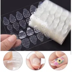 ( Giá sỉ ) Set 50 tấm dán Nailbox 24 miếng - Keo 2 mặt silicon dán Nailbox siêu chắc hàng chuẩn Loại 1