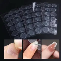 ( Giá sỉ ) Set 50 tấm dán Nailbox 24 miếng - Keo 2 mặt silicon dán Nailbox siêu chắc hàng chuẩn Loại 1