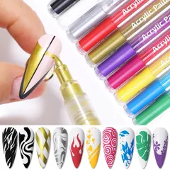 Bút vẽ nail nhiều màu siêu nhạy dễ vẽ HOT