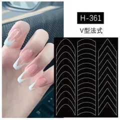 Sticker hình dán tạo fench dặm ombre nail nhiều kiểu mẫu mới siêu Hot