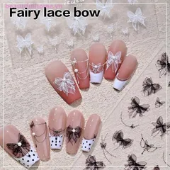 Sticker Hình dán lụa 5D trang trí tạo kiểu móng mẫu mới siêu Hot ngành Nail