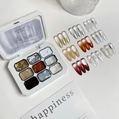 Khay gel dặm Ombre  - Gel vẽ , dặm ombre 9 màu cơ bản đa năng đủ tông HOT nhất ( Hàng chuẩn )