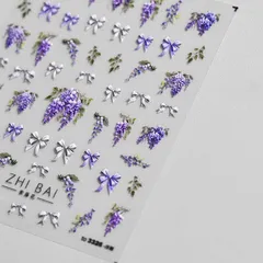Sticker hình dán lụa 5D trang trí móng siêu phẩm mới nhất cực HOT