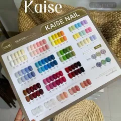 Set Sơn Gel 68 Màu KAISE Cao Cấp Đủ Tông Thạch - Nhũ - Pastel Siêu Hot Tặng Kèm Bảng Màu Xịn [ TÚ ANH NAIL ]