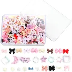Set 50 cham nơ nail đính móng gắn nailbox siêu đẹp mix đủ mẫu siêu HOT