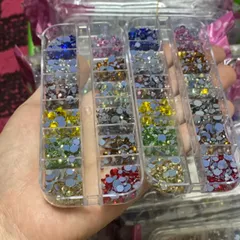 Đá khay 1440v chân lưới mix đủ size siêu sáng bền đính móng siêu đẹp TU NAIL