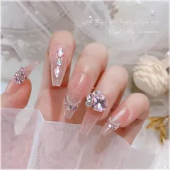 Set đá khối chùm Angel cao cấp mix sẵn siêu sáng đẹp đính móng cực tiện lợi cho chị em ngành