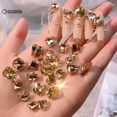 Set đá khối chùm Angel cao cấp mix sẵn siêu sáng đẹp đính móng cực tiện lợi cho chị em ngành