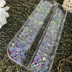 Đá khay 1440v chân lưới mix đủ size siêu sáng bền đính móng siêu đẹp TU NAIL