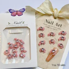 Cham nơ đính móng nailbox mẫu mới siêu đẹp set 30 chiếc