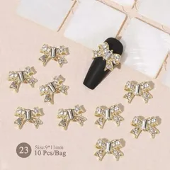 Set 30 charm kim loại cao cấp đính trang trí Nail siêu sáng đẹp cực HO.T