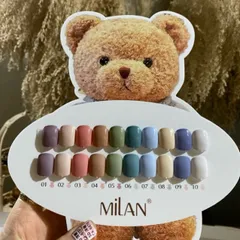 (HOT) Set sơn gel Milan 10 màu tông Pastel cực đẹp tặng kèm bảng màu HOT