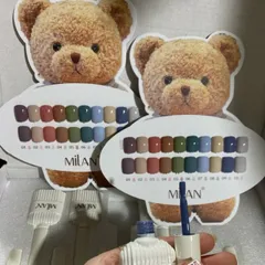 (HOT) Set sơn gel Milan 10 màu tông Pastel cực đẹp tặng kèm bảng màu HOT